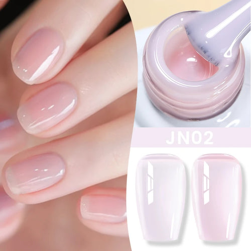 BORN PRETTY 83 Colors 10ml Jelly Nude Gel Nail Polish Autumn Amber