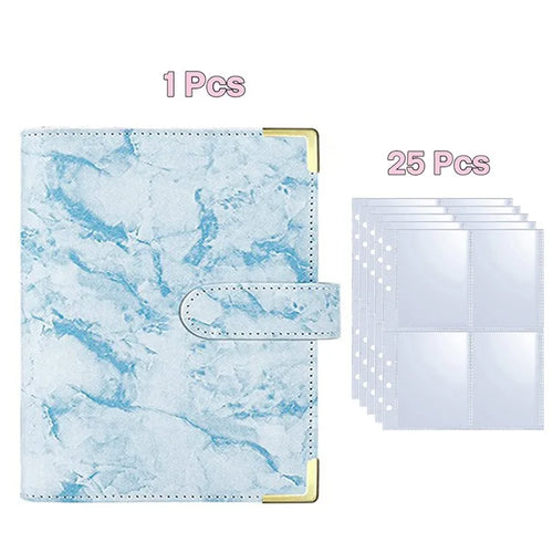 25pcs Page(4 Grids) Photo Card A5-Binder Kpop Photo Albums Idol Cards