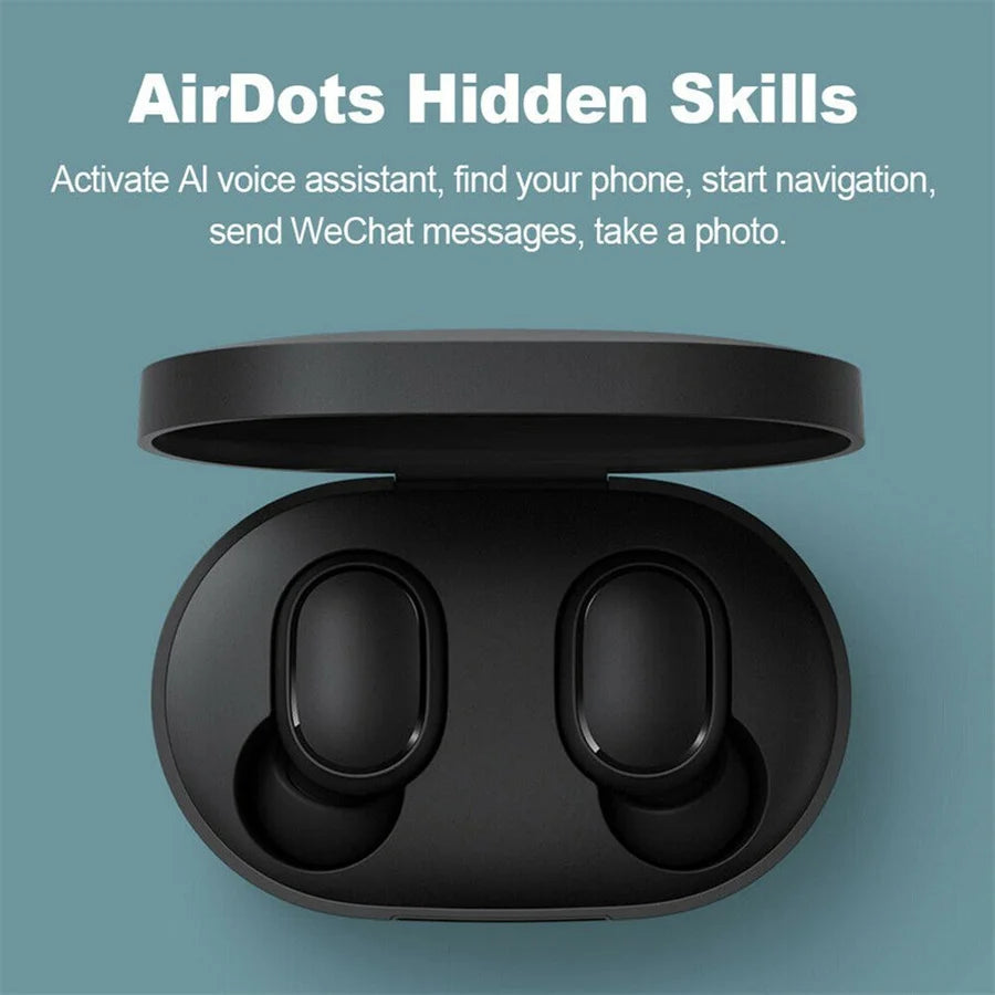 TWS A6S Headset Wireless Earphones Bluetooth Headphones Sport LED