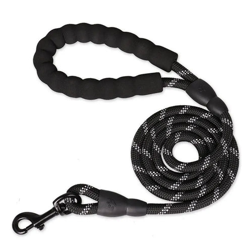 Reflective Dog Leash With Comfortable Padded Handle - Double Heavy