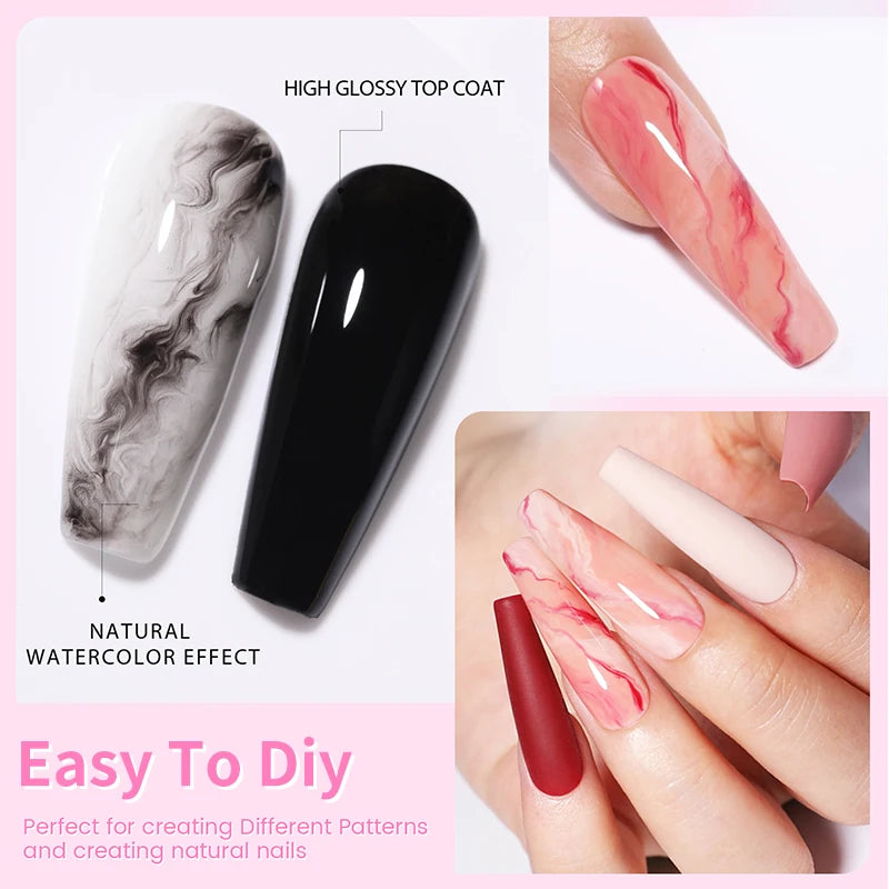 BORN PRETTY 6 IN 1 Nail Glue Gel 15ML for Acrylic Nails Soak off Base