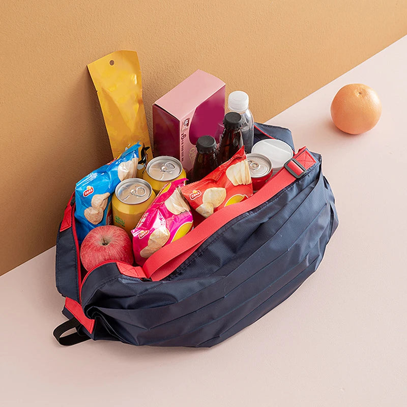 Foldable Storage Bag With Handle Portable Travel Camouflage Handbags