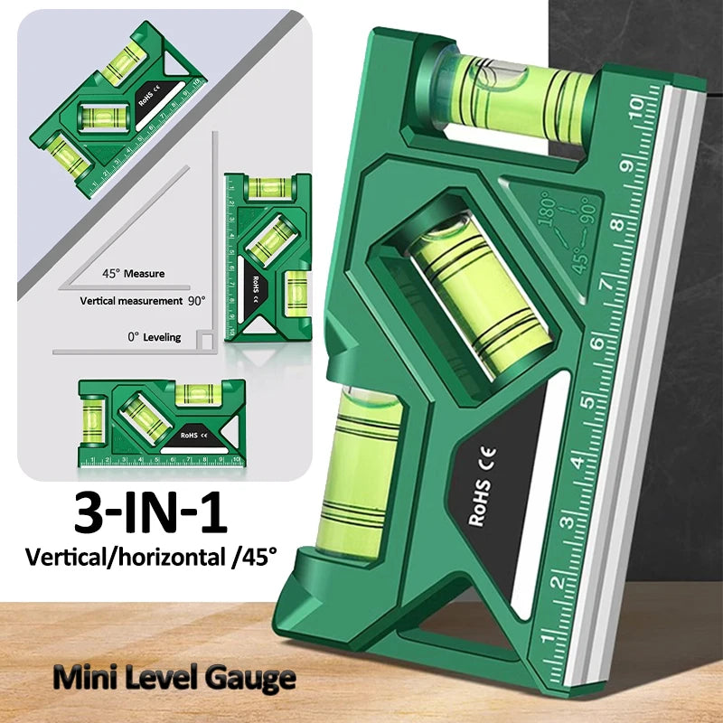 Mini Level Gauge High-precision Horizontal Vertical Measure Metric