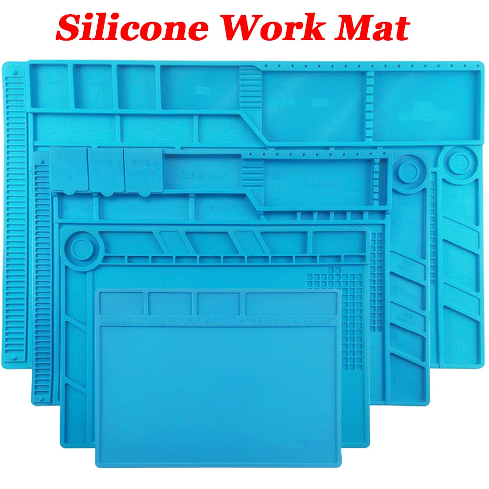 Magnetic Mat Silicone Repair Mat Circuit Board Soldering Pad Heat