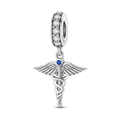 925 Sterling Silver Charms Beads Pendant Tree of Life Dog Elephant