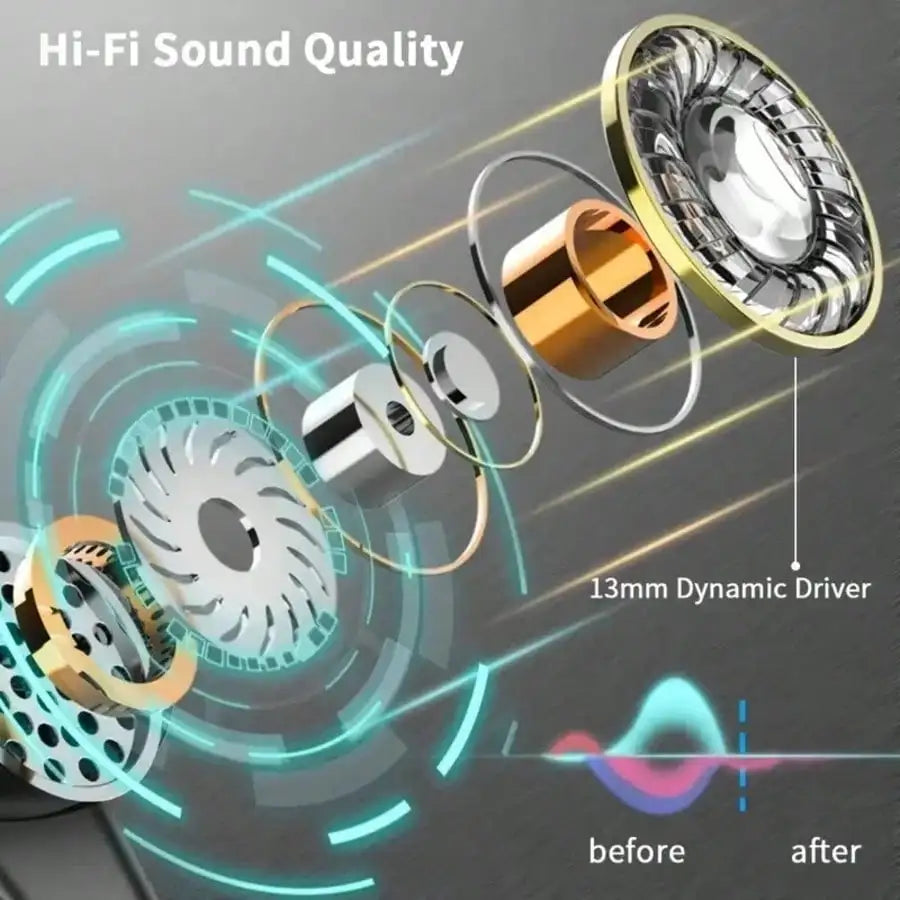 Air Pro  Wireless Earphone Bluetooth Headsets  Noise Cancellation
