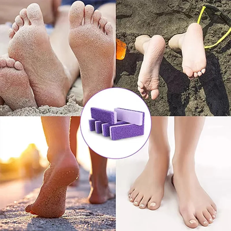 YIKOOLIN 2-in-1 Pumice Stone And Foot Scrubber Callus Remover Hard