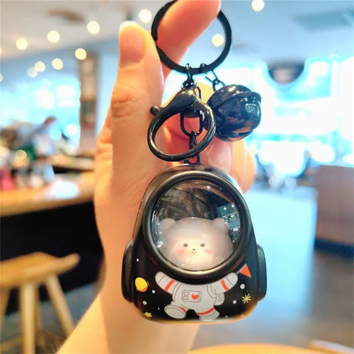Cute Bear Bag Small Night Light Keychains Kawaii Bags Hang Web