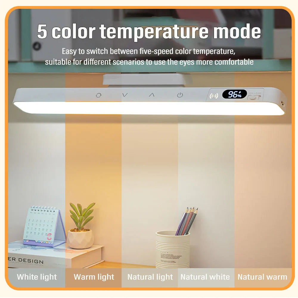 Smart Touch Table Lamp Magnetic Desk Lamp Bulit-in 2000mAh Battery for