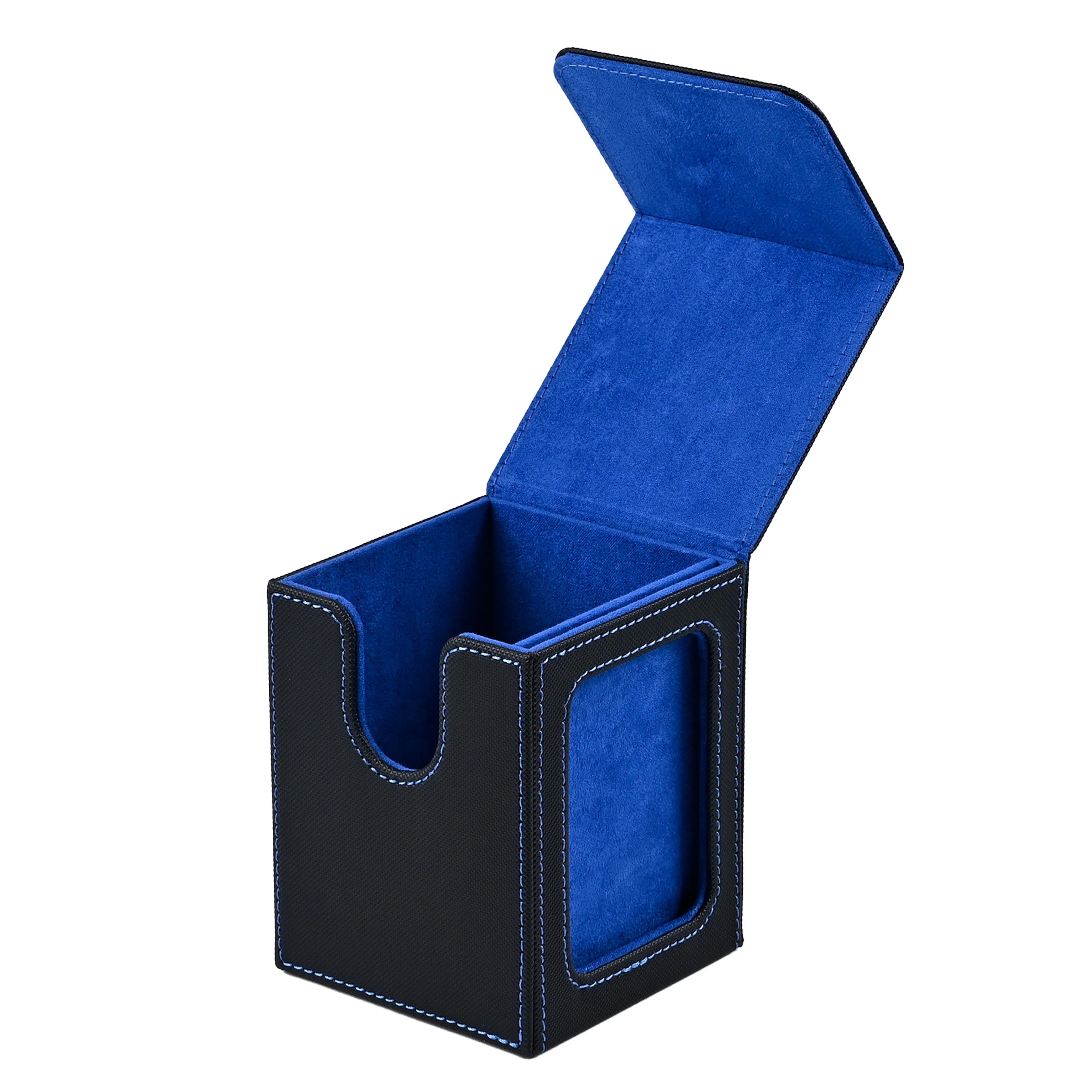 Card deck box with display window, Hold 120 + Single sleeved