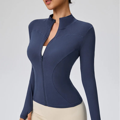 2025 Fall Pilates Quick-Dry Athletic Jacket for Women - Ideal for Gym