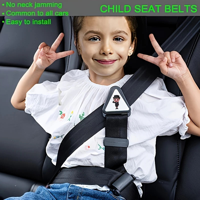 Car Child Safety Belt, Prevents Movement, Adjustable Fastener, Safe