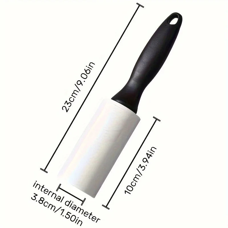 Extra-Sticky Lint Roller for Pet Hair Removal 60 Sheets/Roll,Ideal for