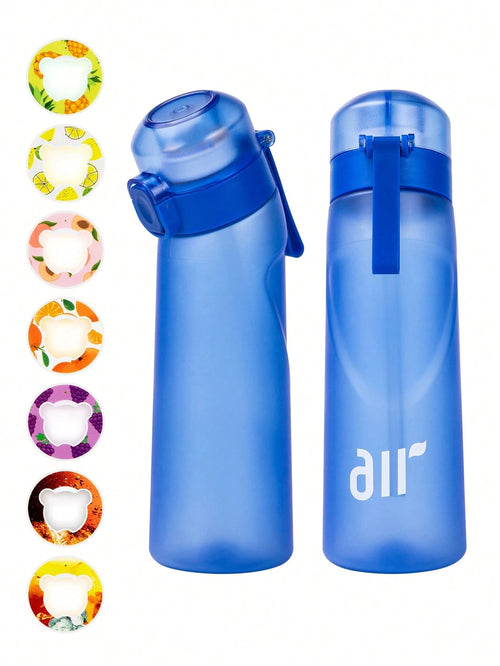 1pc Air Water Bottle With 1pc Random Flavor Pods Portable Transparent