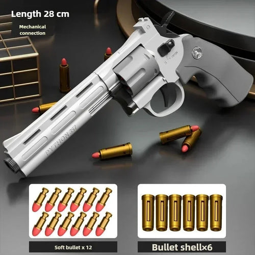 Magnum ZP5 357 Continuous Firing Soft Dart Blaster Toy with Multiple
