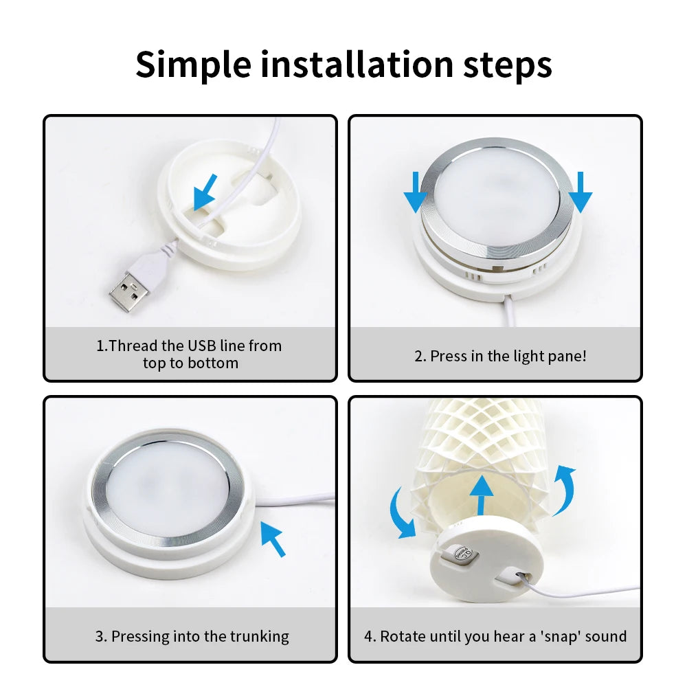 3D Printer Part For Bambu Lab LED Lamp Kit 001 DIY Model Hardware