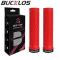 BUCKLOS Bicycle Handle Soft Rubber Mountain Bike Grips Lock on Bicycle