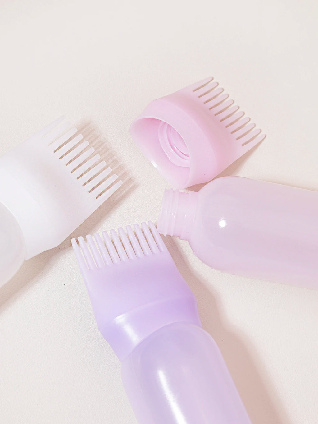 1PCS root comb applicator, durable shampoo bottle, designed