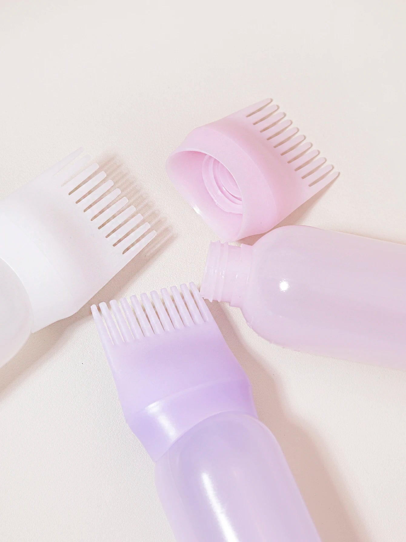 1PCS root comb applicator, durable shampoo bottle, designed