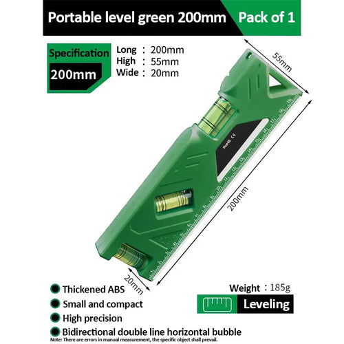 Mini Level Gauge High-precision Horizontal Vertical Measure Metric