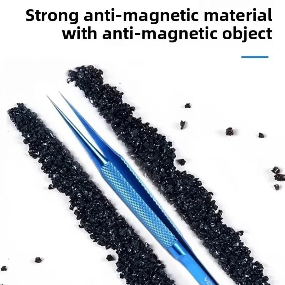 Precise Titanium Alloy Tweezers Professional Phone Repair Tool