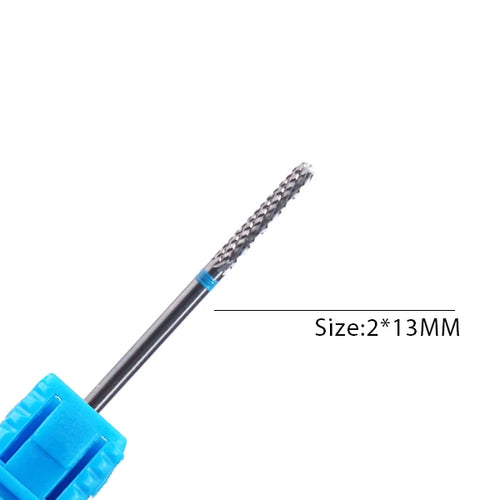 1pc Carbide Tungsten Nail Drill Bit Rotate Burr Milling Nail Cutter