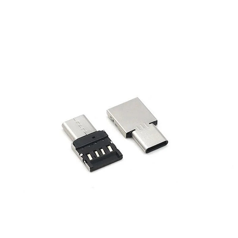 1/5PCS Universal Type-C Micro USB to USB 2.0 OTG Adapter Connector for