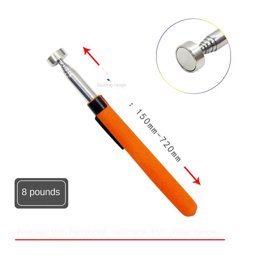 Telescopic Magnetic Pen Portable Metalworking Handy Tool Magnet