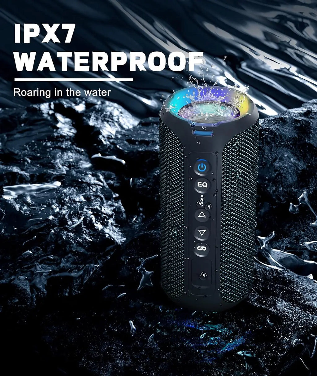 Ortizan X8 Pro Bluetooth Speaker Portable with 40W Stereo Sound,Rich