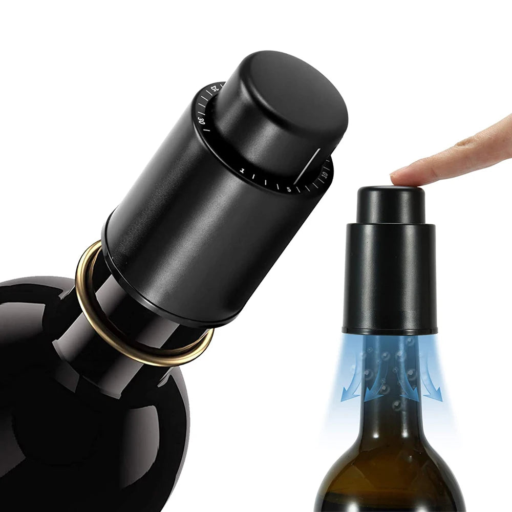 Wine Bottle Stoppers Reusable Wine Stoppers Vacuum Wine Preserver Wine