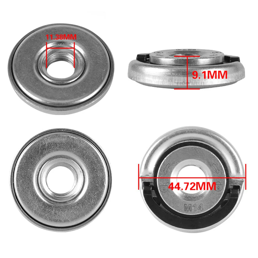 M14 Angle Grinder Quick Release Self-Locking Grinder Pressing Plate