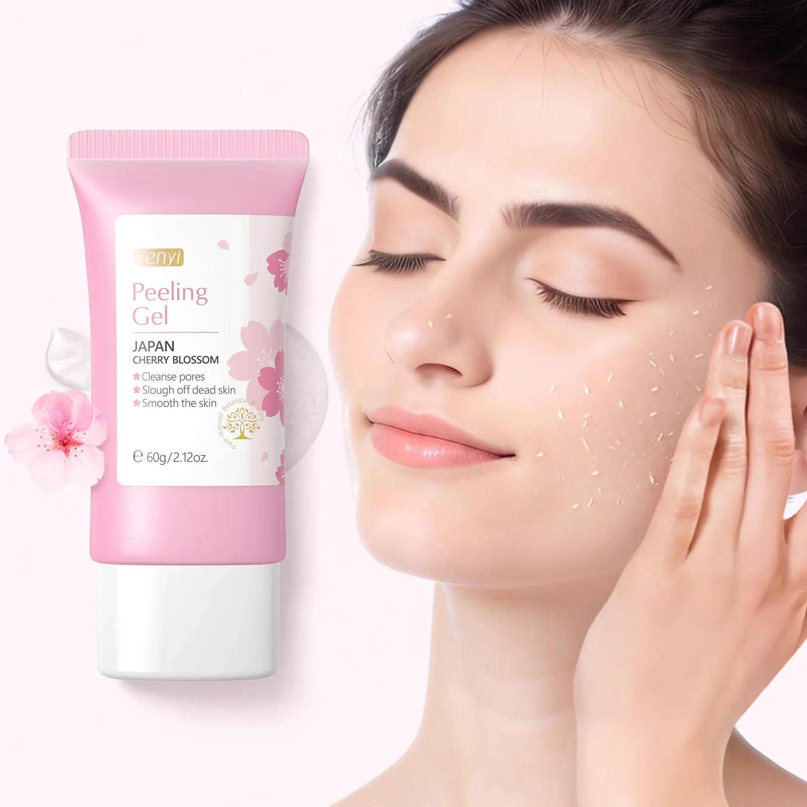 Sakura Face Deep Cleaning Exfoliating Gel Skin Care Whitening