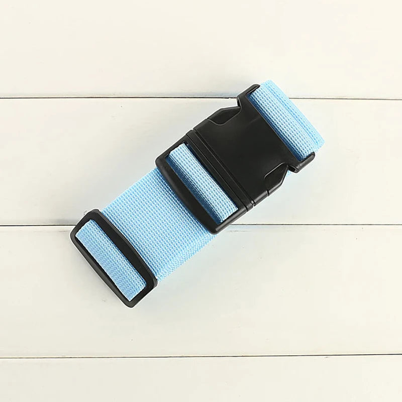Straight Shaped Luggage Straps for Suitcase, Polyester Luggage Belt