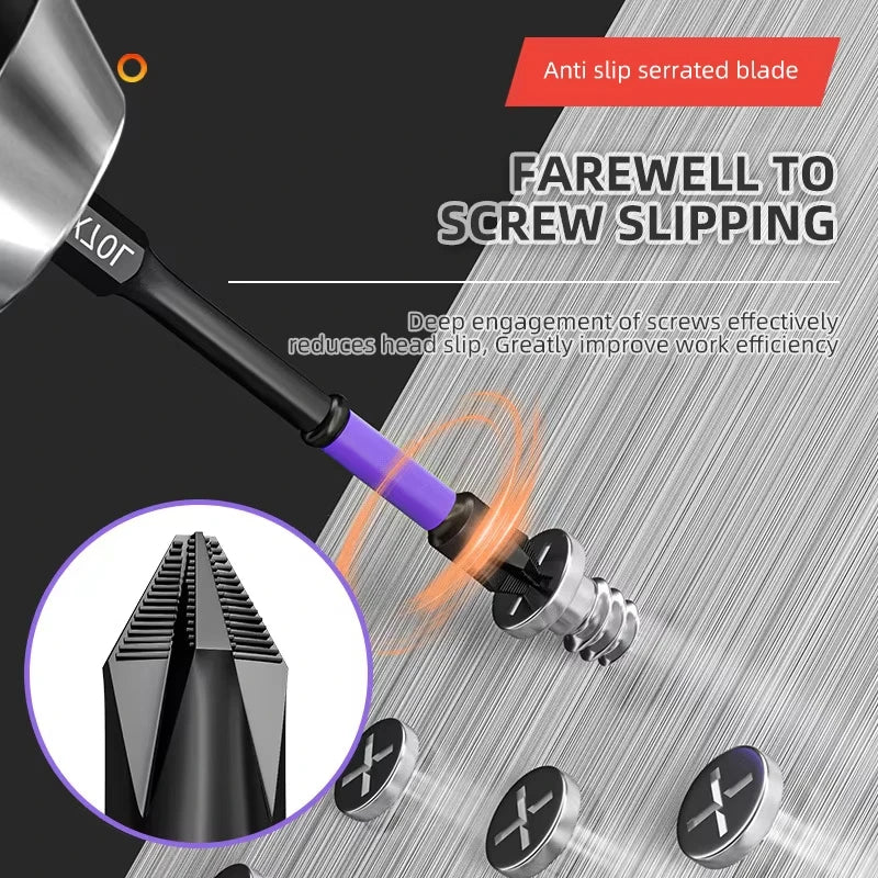 6PC Upgraded High Hardness And Strong Magnetic Bit 25/65/70/90/150mm