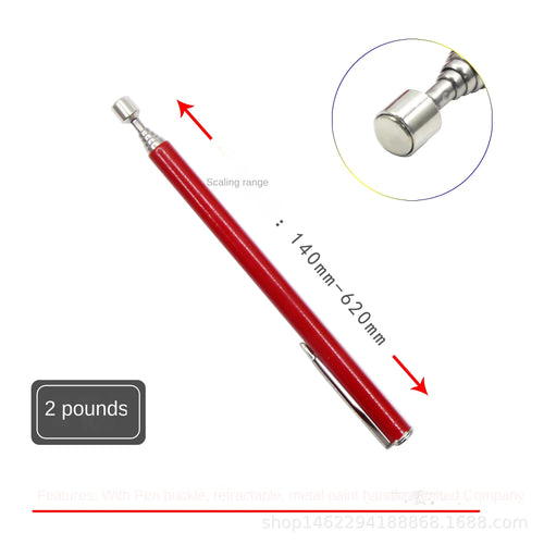 Telescopic Magnetic Pen Portable Metalworking Handy Tool Magnet