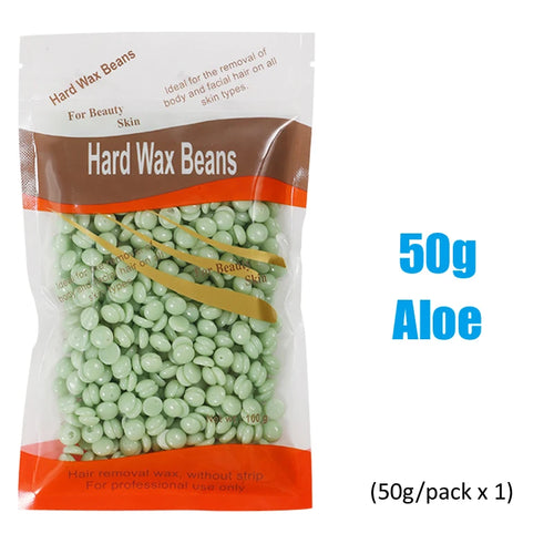 500g/200g/50g Hard Wax Beans for Hair Removal Body European Brazilian