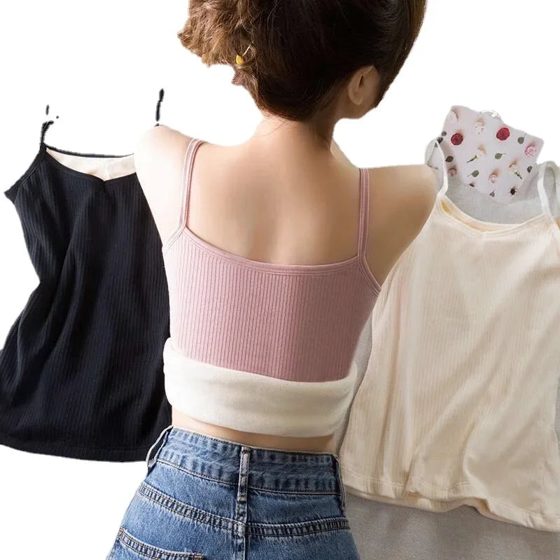 Women Winter Warm Underwear Solid Color Thermal Casual Nightwear Sexy