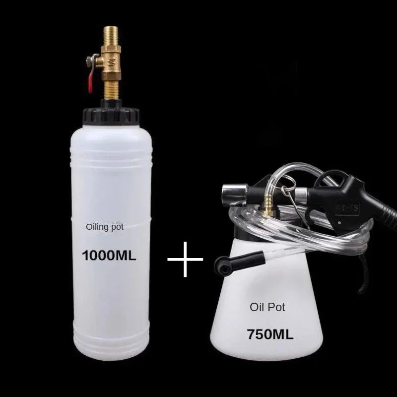 1L 0.75L Car Brake Bleeder Hydraulic Pumping Fluid Pump Kit Oil Change