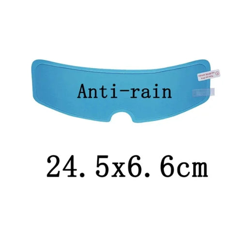 1-2Pcs Motorcycle Helmet Clear Rainproof/Anti-fog Film Helmet Lens