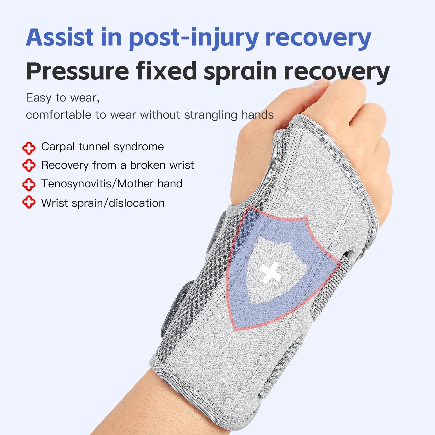 Wrist Brace for Carpal Tunnel Support Brace with Splints Hand Support