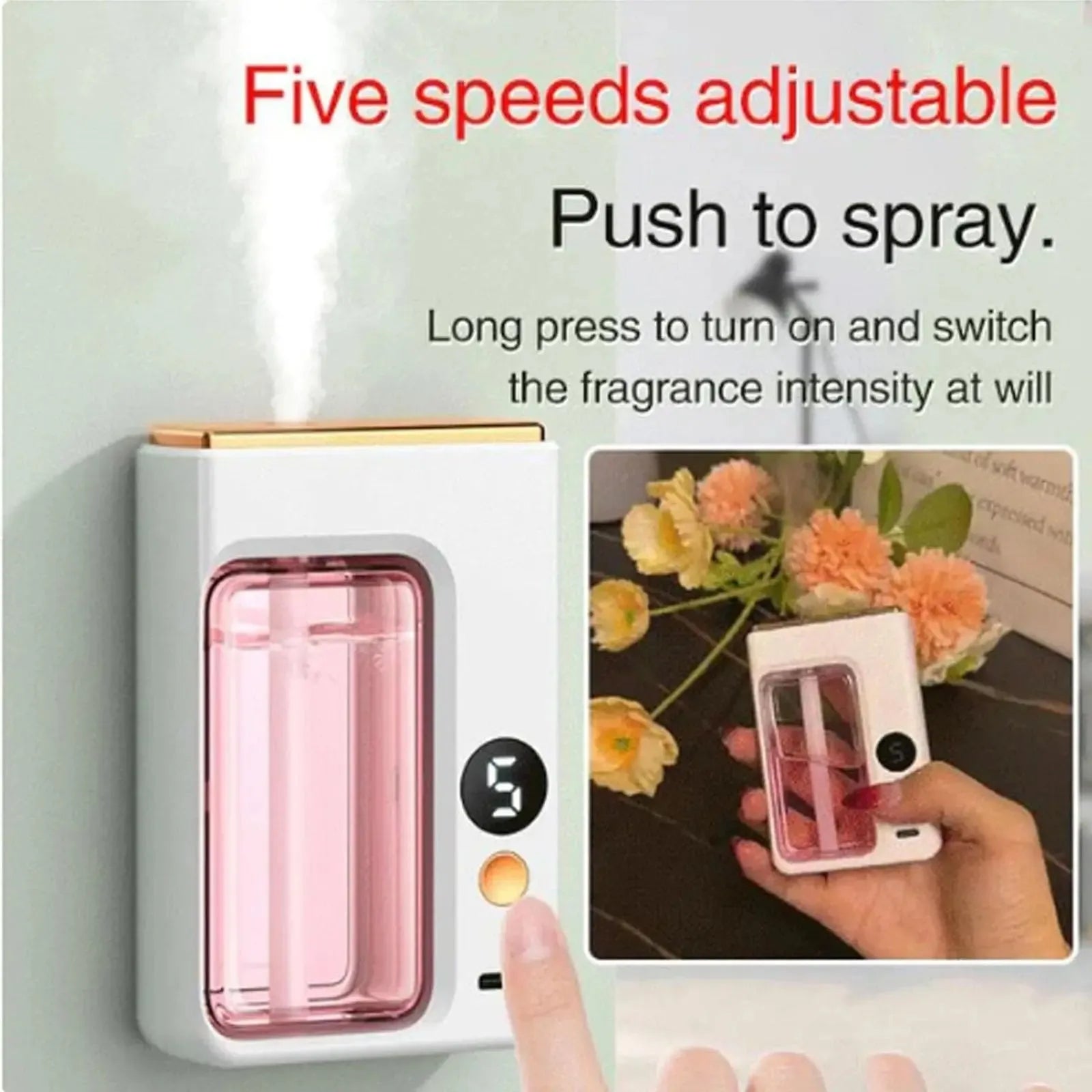 Automatic Aromatherapy Diffuser Machine Portable Essential Oil