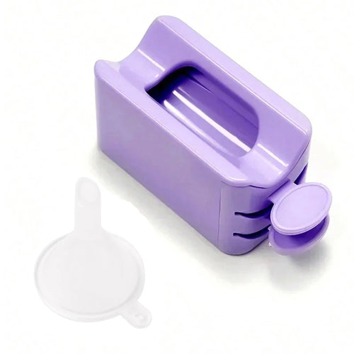 Nail Storage Box Plastic Drawer Style Easy to Clean Desktop