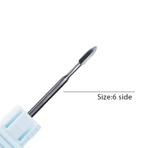 1pc Carbide Tungsten Nail Drill Bit Rotate Burr Milling Nail Cutter