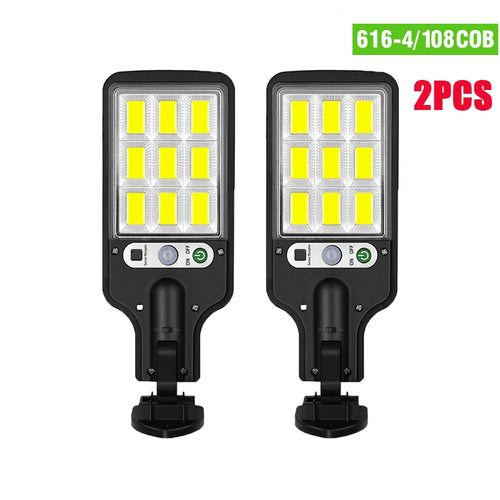 Powerful LED Solar Outdoor Led Courtyard Wall Lamp Rechargeable Human