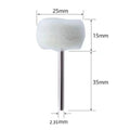 10Pcs Mini grinding sanding head abrasive disc felt 3mm Shank buffing