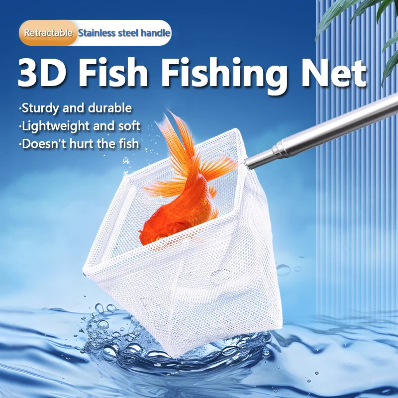 Fishing Landing Net Rustproof Corrosion Resistant Stainless Steel