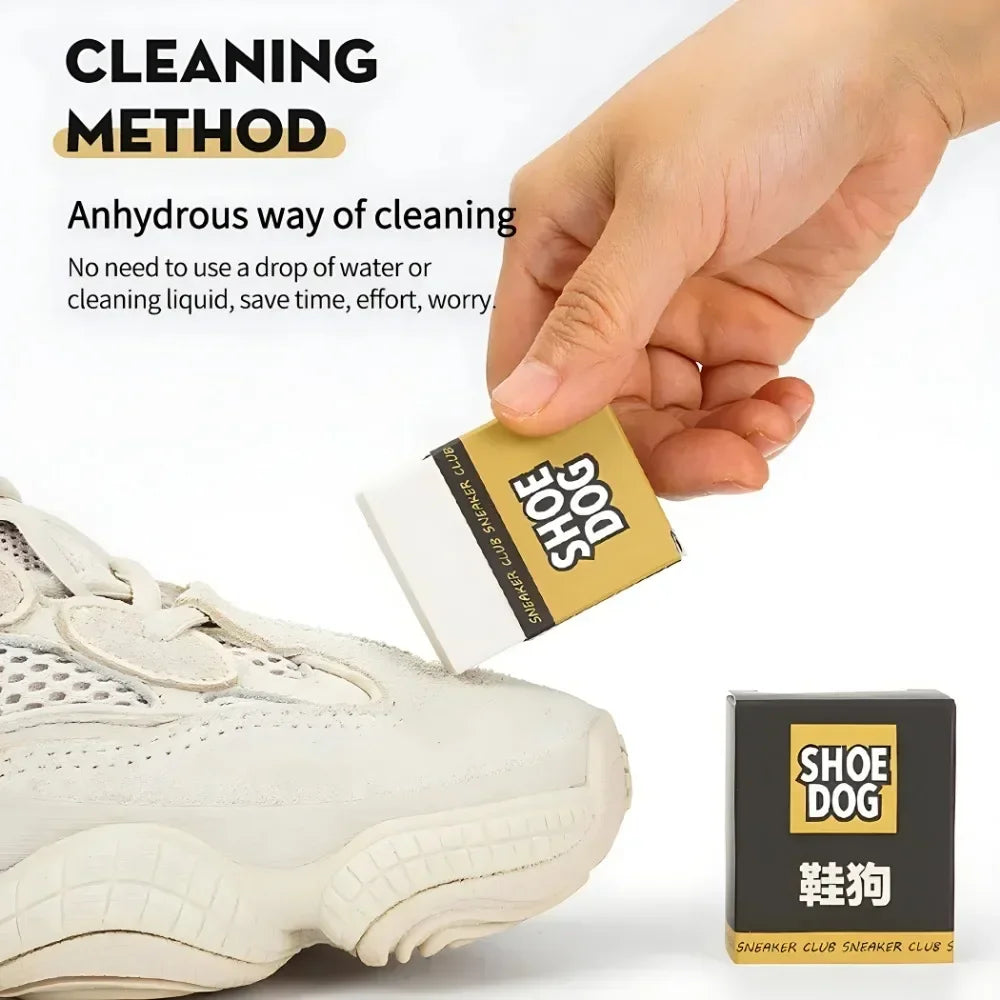 Portable shoe wiper, shoe shine, waterproof cleaning, suede leather