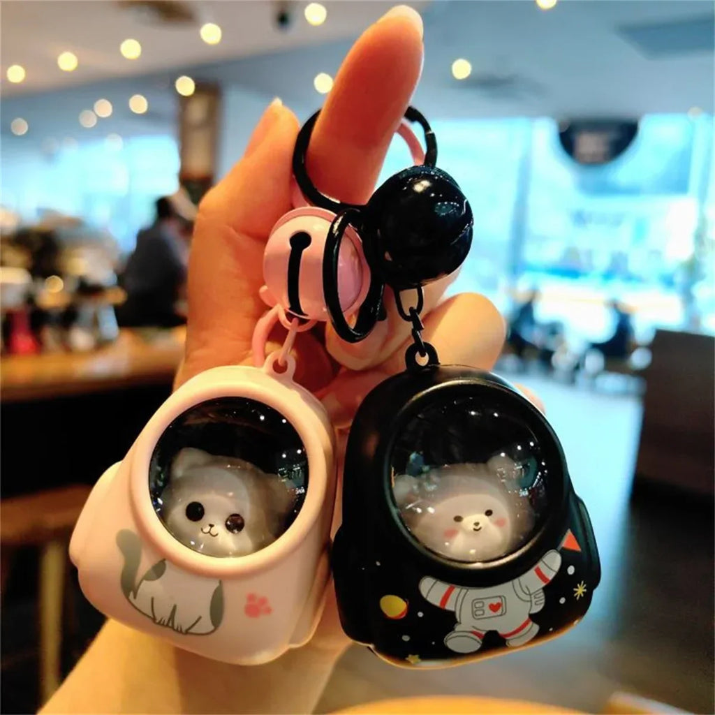 Cute Bear Bag Small Night Light Keychains Kawaii Bags Hang Web