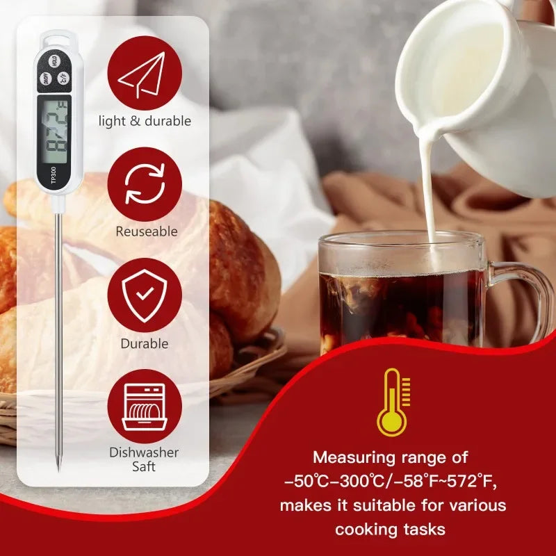 Kitchen Thermometer for Cooking Digital Temperature MeasuringTool for