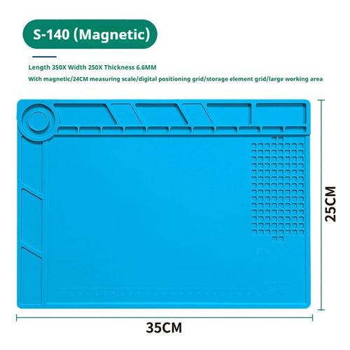 Electronic Repair Pad Motherboard IC Thickened Magnetic Anti-slip